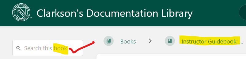 The search tool can help you quickly find answers without browsing through multiple chapters.