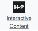H5P Interactive Content icon